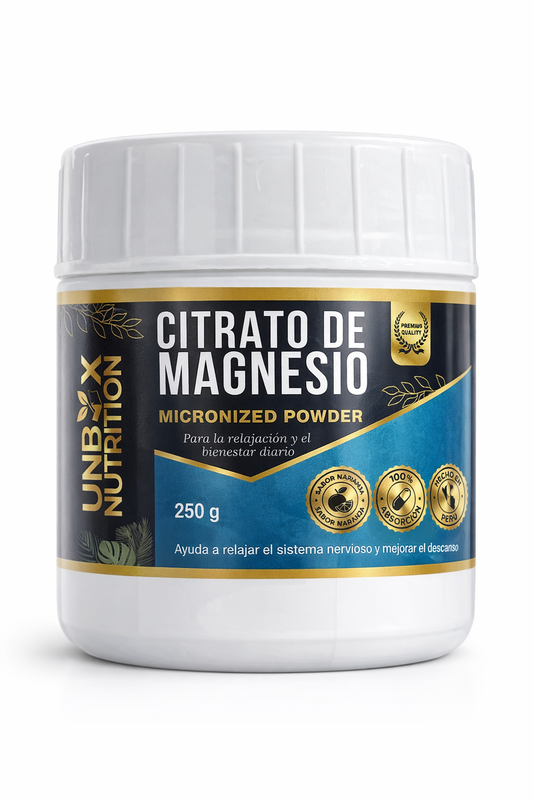 CITRATO DE MAGNESIO MICRONIZADO DE 250G